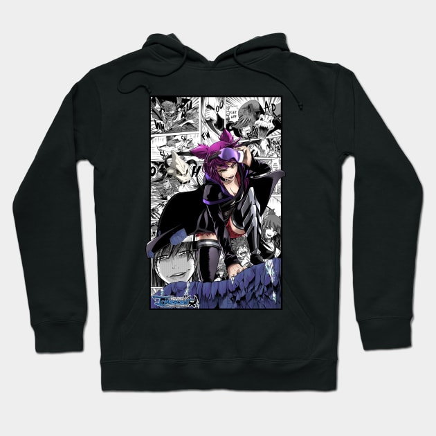 Iridescent Manga Kimmie Hoodie by BlazeManga